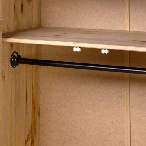 Maison Madeleine -  Wardrobe 80x50x171.5 cm Solid Pine Panama Range
